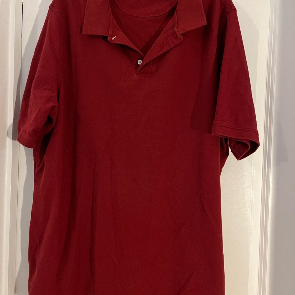 Men's Red Polo Shirt